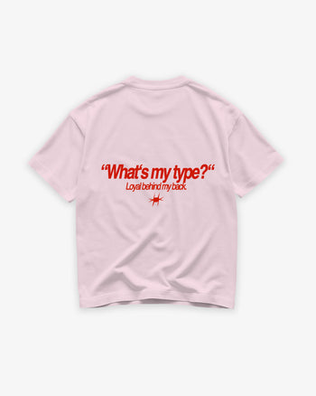 Heavy Oversized Tee - What’s My Type?