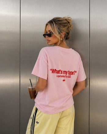 Heavy Oversized Tee - What’s My Type?