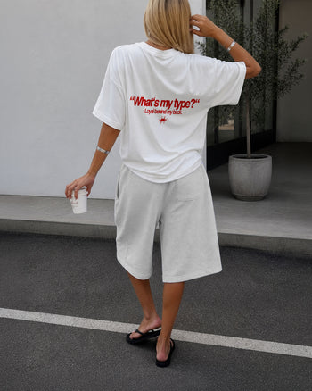 Heavy Oversized Tee - What’s My Type?