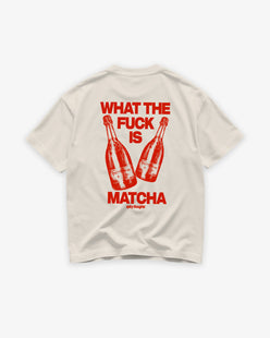 Heavy Oversized Tee - What The Fuck Is Matcha