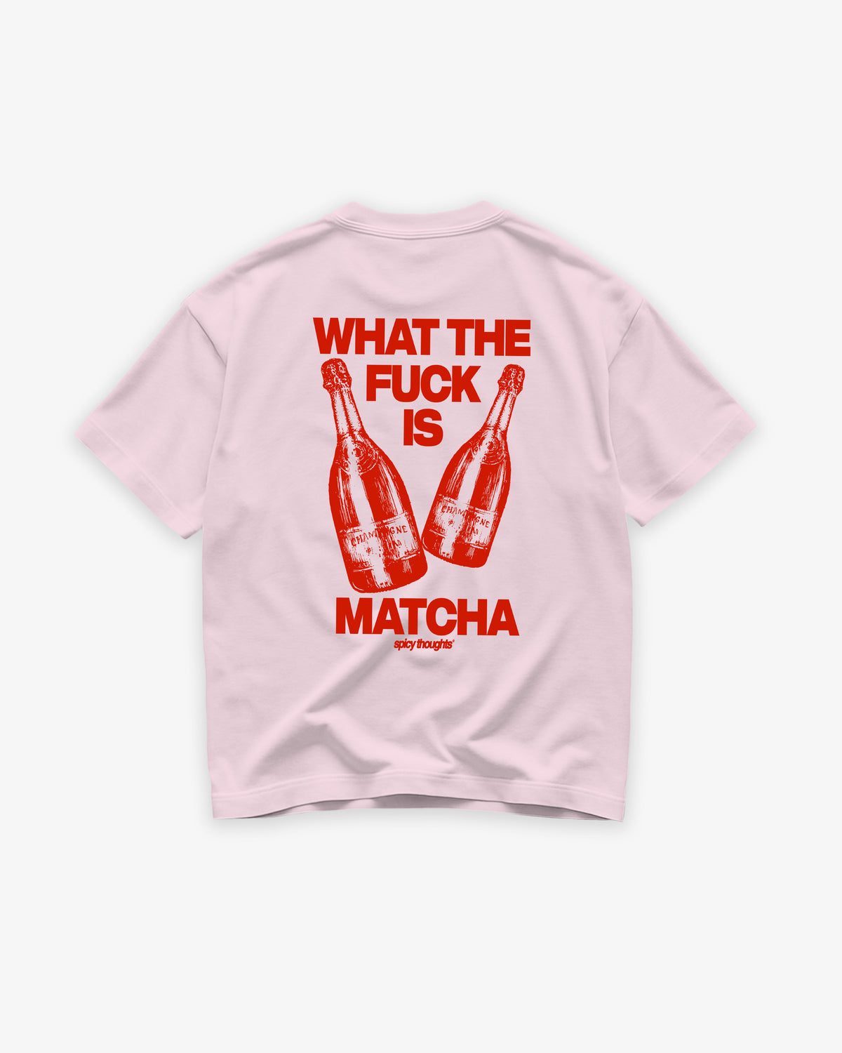 Heavy Oversized Tee - What The Fuck Is Matcha