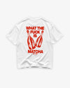 Heavy Oversized Tee - What The Fuck Is Matcha