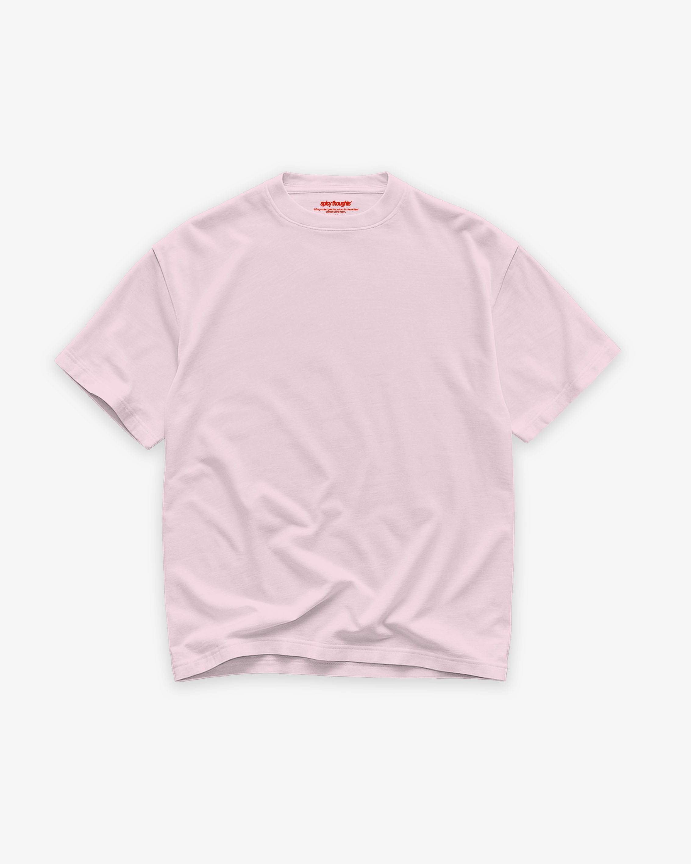 Heavy Oversized Tee - Always Late – Spicy Thoughts