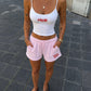 Spicy Terry Shorts Girls - Fuck Your Bad Vibes