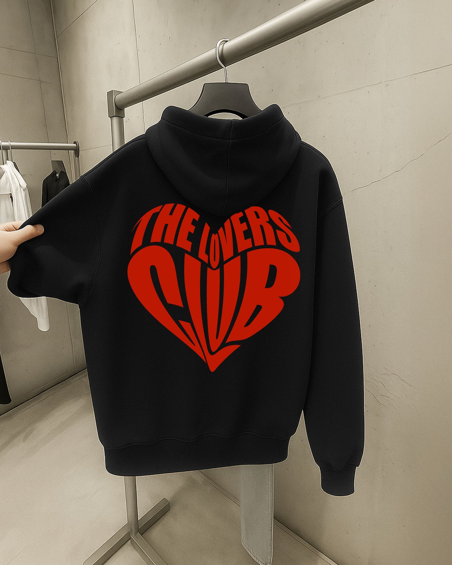 Oversized Hoodie - The Lovers Club