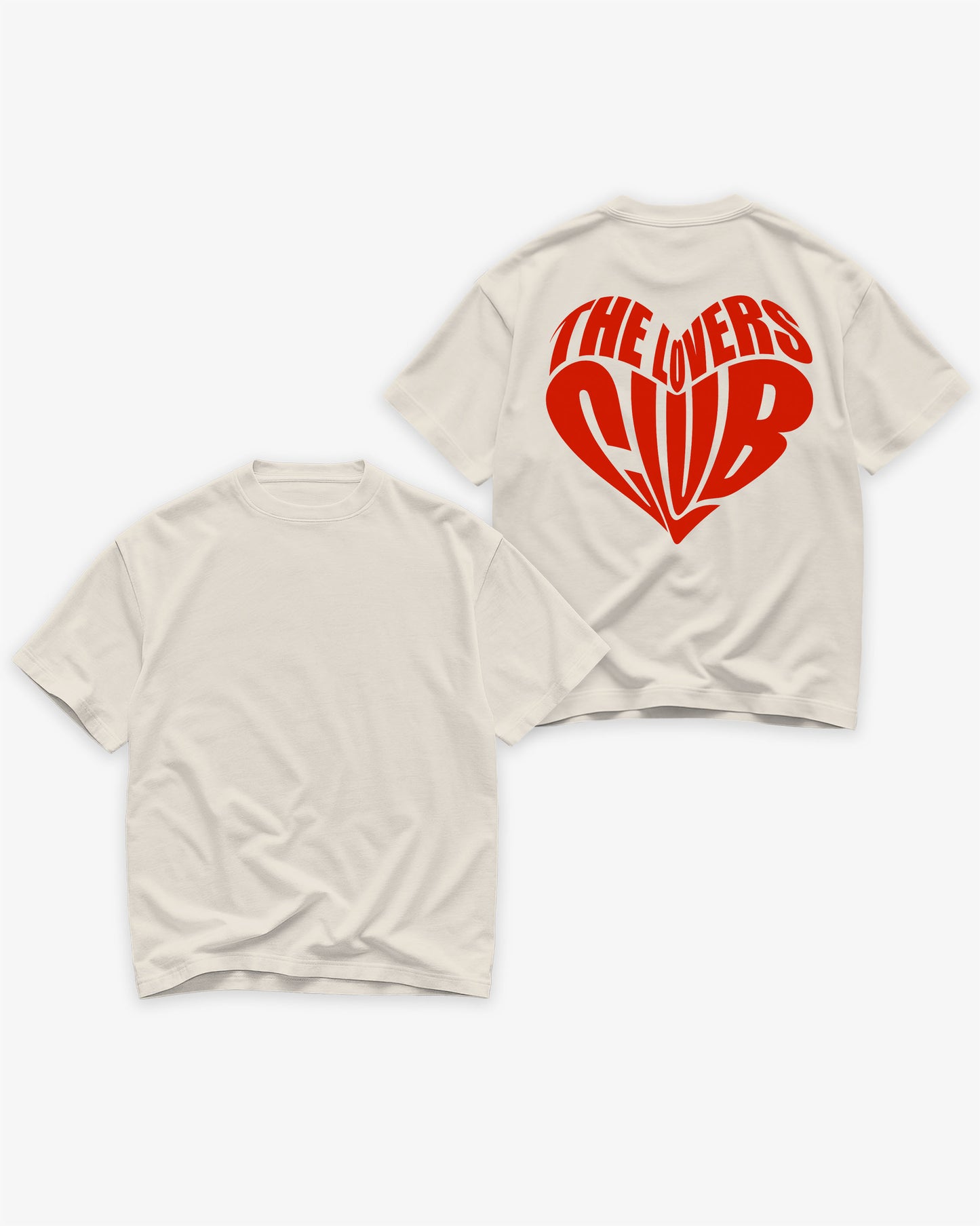 Heavy Oversized Tee - The Lovers Club