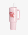 Stainless Steel Tumbler - Buenos Días Fuckers