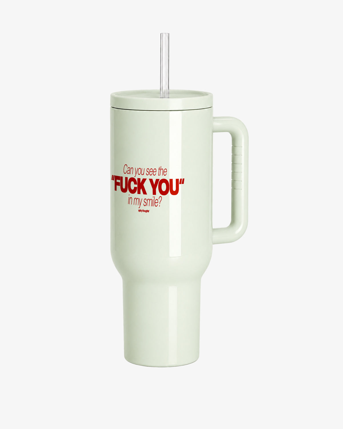 Stainless Steel Tumbler - Can You See The Fuck You In My Smile