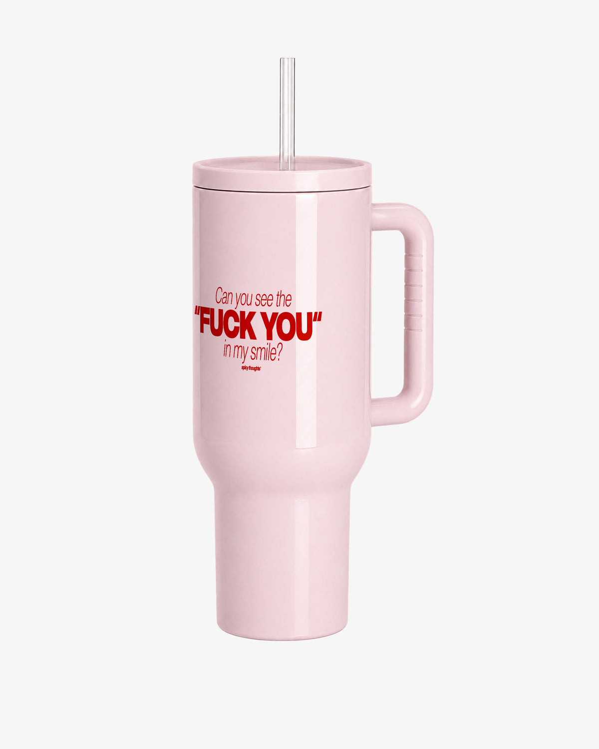 Stainless Steel Tumbler - Can You See The Fuck You In My Smile