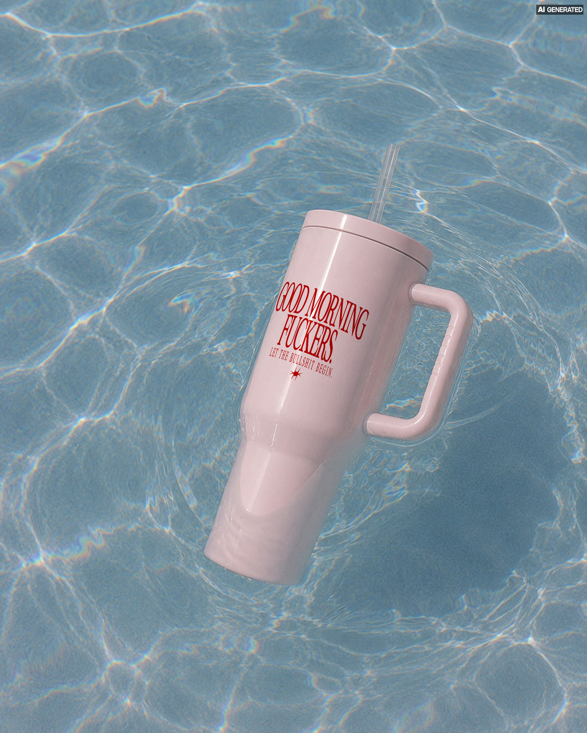 Stainless Steel Tumbler - Good Morning Fuckers