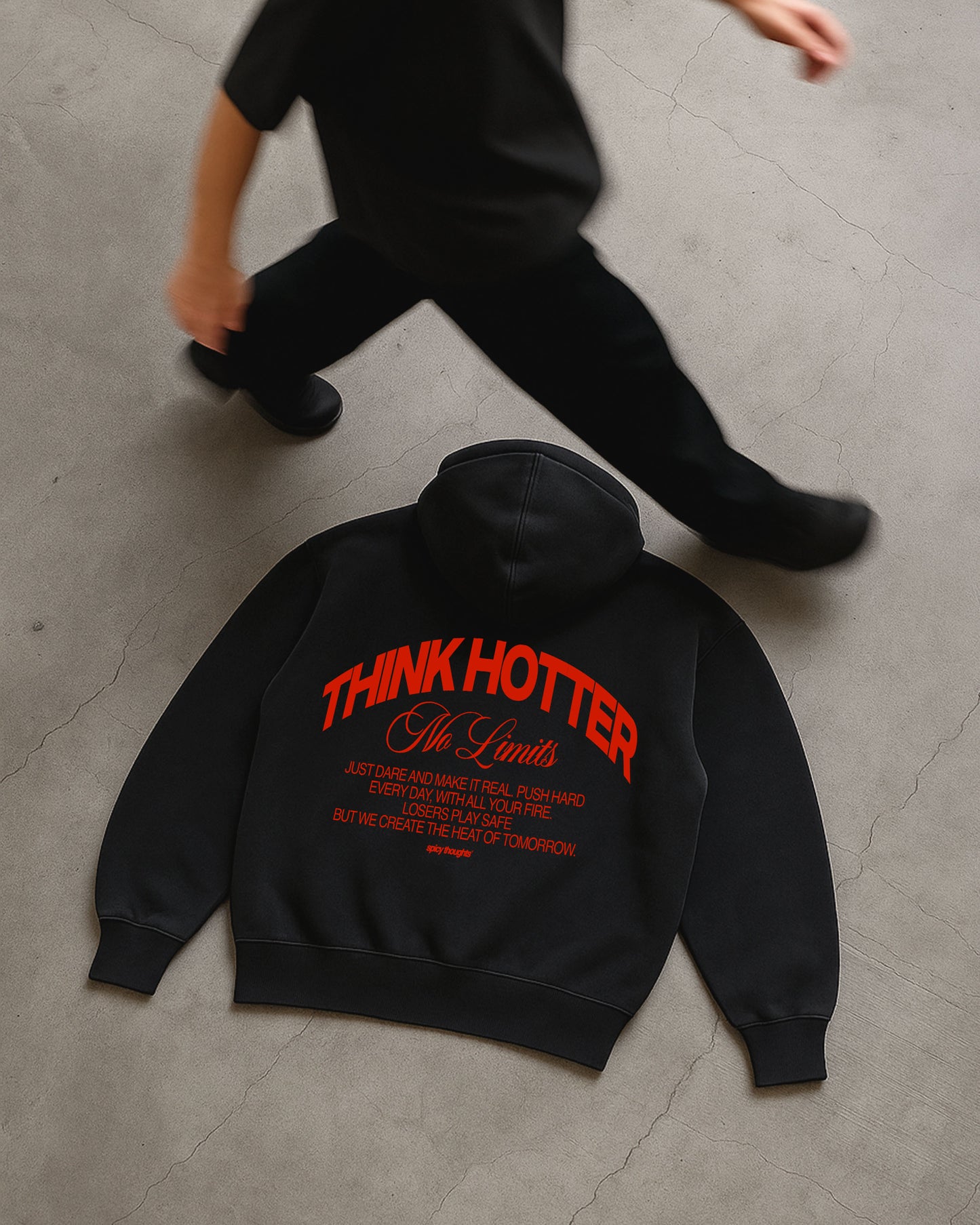 Oversized Hoodie - Think Hotter