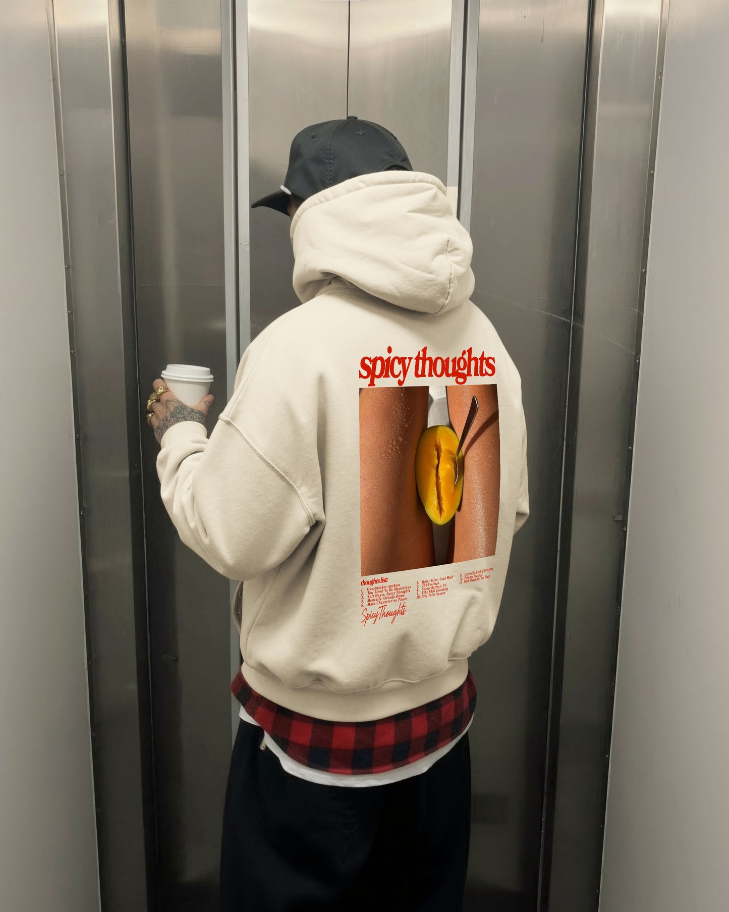 Oversized Hoodie - Thought List