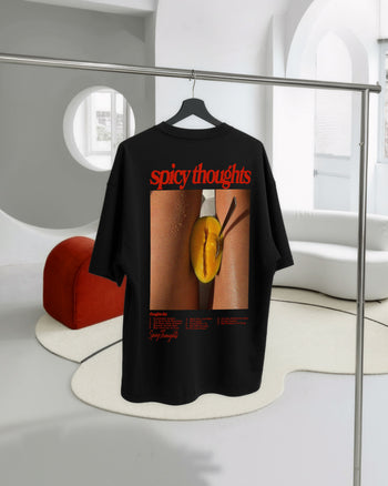 Heavy Oversized Tee - Thought List