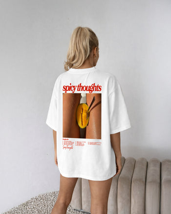 Heavy Oversized Tee - Thought List