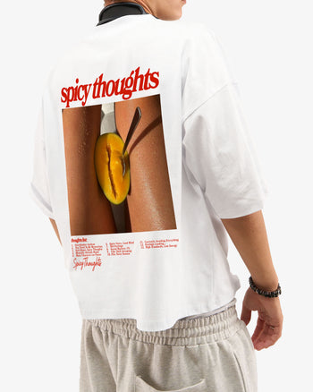 Heavy Oversized Tee - Thought List