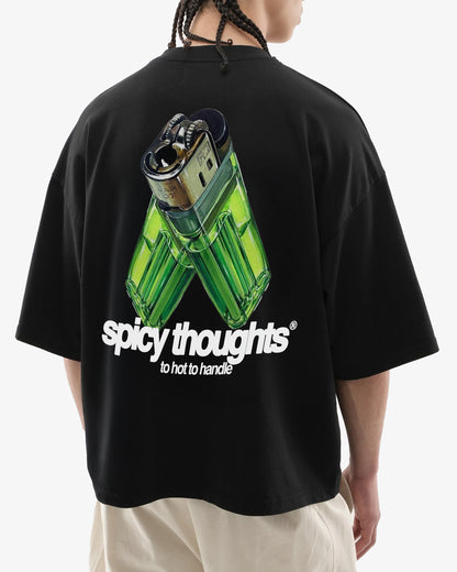 Heavy Oversized Tee - To Hot To Handle