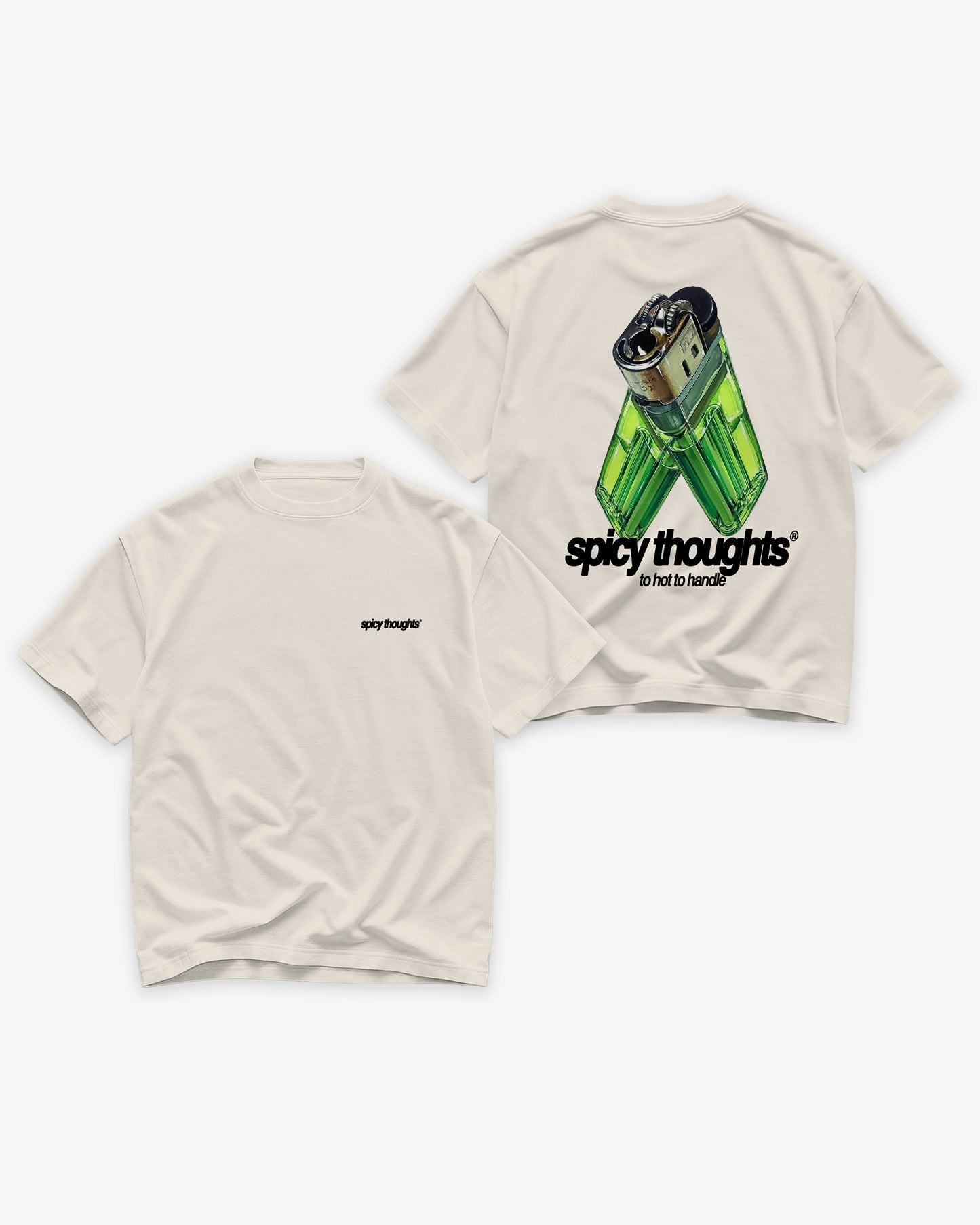 Heavy Oversized Tee - To Hot To Handle
