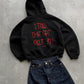 Oversized Hoodie - I Told Chat GPT About You Handwritten