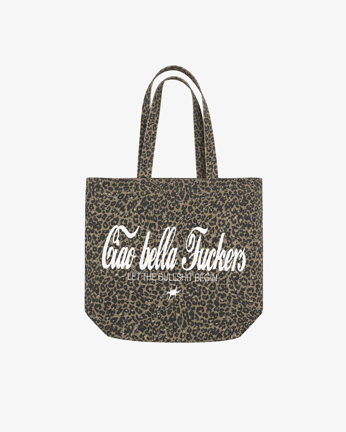 Tote Bag Leopard - Ciao Bella Fuckers