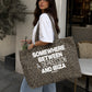 Tote Bag Leopard - Somewhere Between a Depression and Ibiza