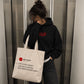 Tote Bag - I am a nice person. Just don’t push the motherfucker button