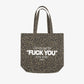 Tote Bag Leopard - Can You See The Fuck You In My Smile