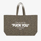 Tote Bag Leopard - Can You See The Fuck You In My Smile