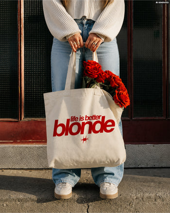 Tote Bag - Life Is Better Blonde
