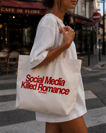 Tote Bag - Social Media Killed Romance