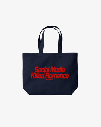 Tote Bag - Social Media Killed Romance
