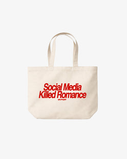 Tote Bag - Social Media Killed Romance