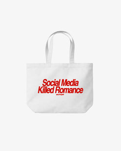 Tote Bag - Social Media Killed Romance