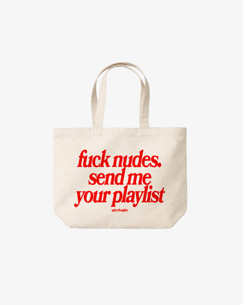 Tote Bag - Send Me Your Playlist