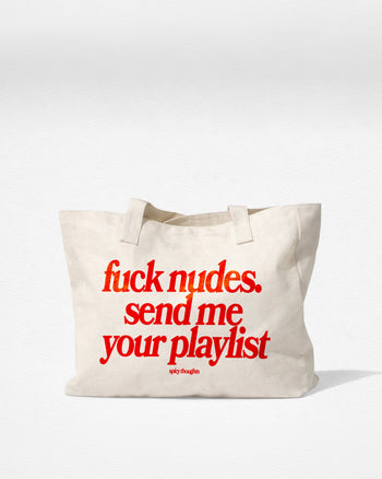 Tote Bag - Send Me Your Playlist