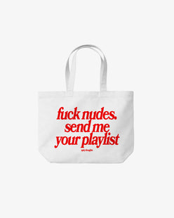 Tote Bag - Send Me Your Playlist