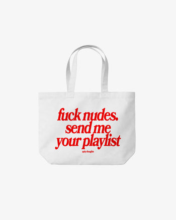 Tote Bag - Send Me Your Playlist