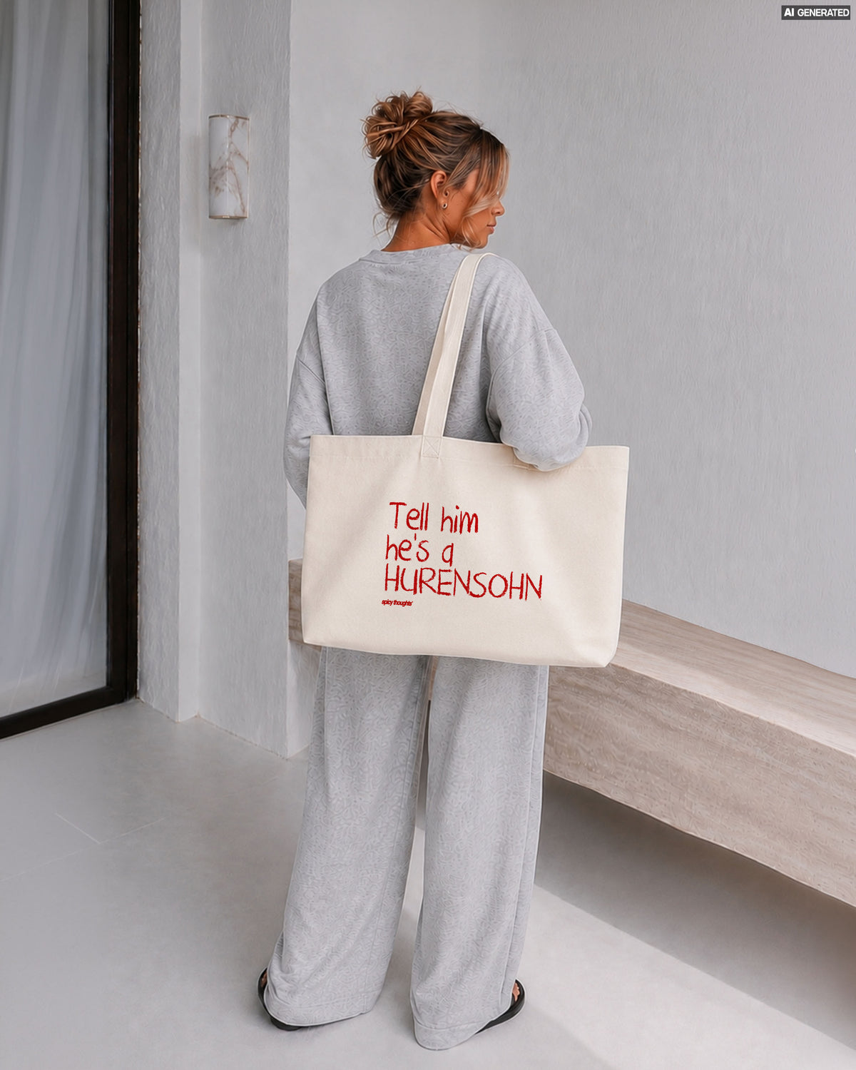 Tote Bag - Tell Him He’s A Hurensohn