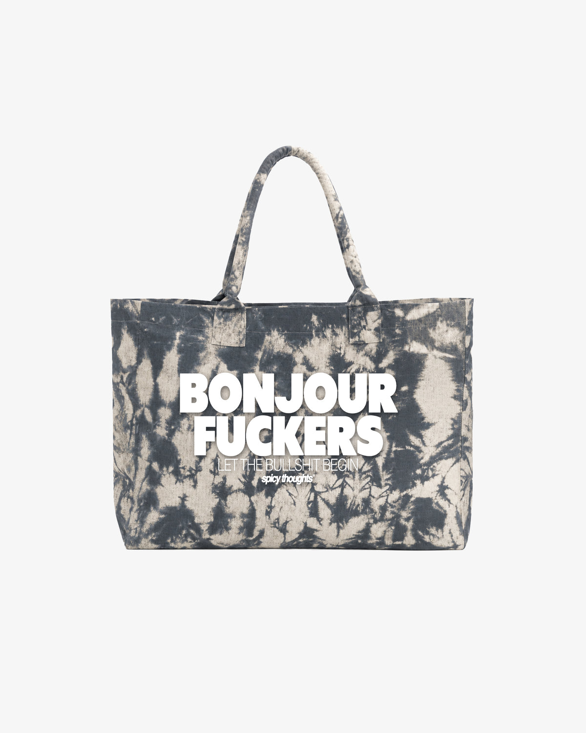 Tote Bag Tie-Dye - Bonjour Fuckers