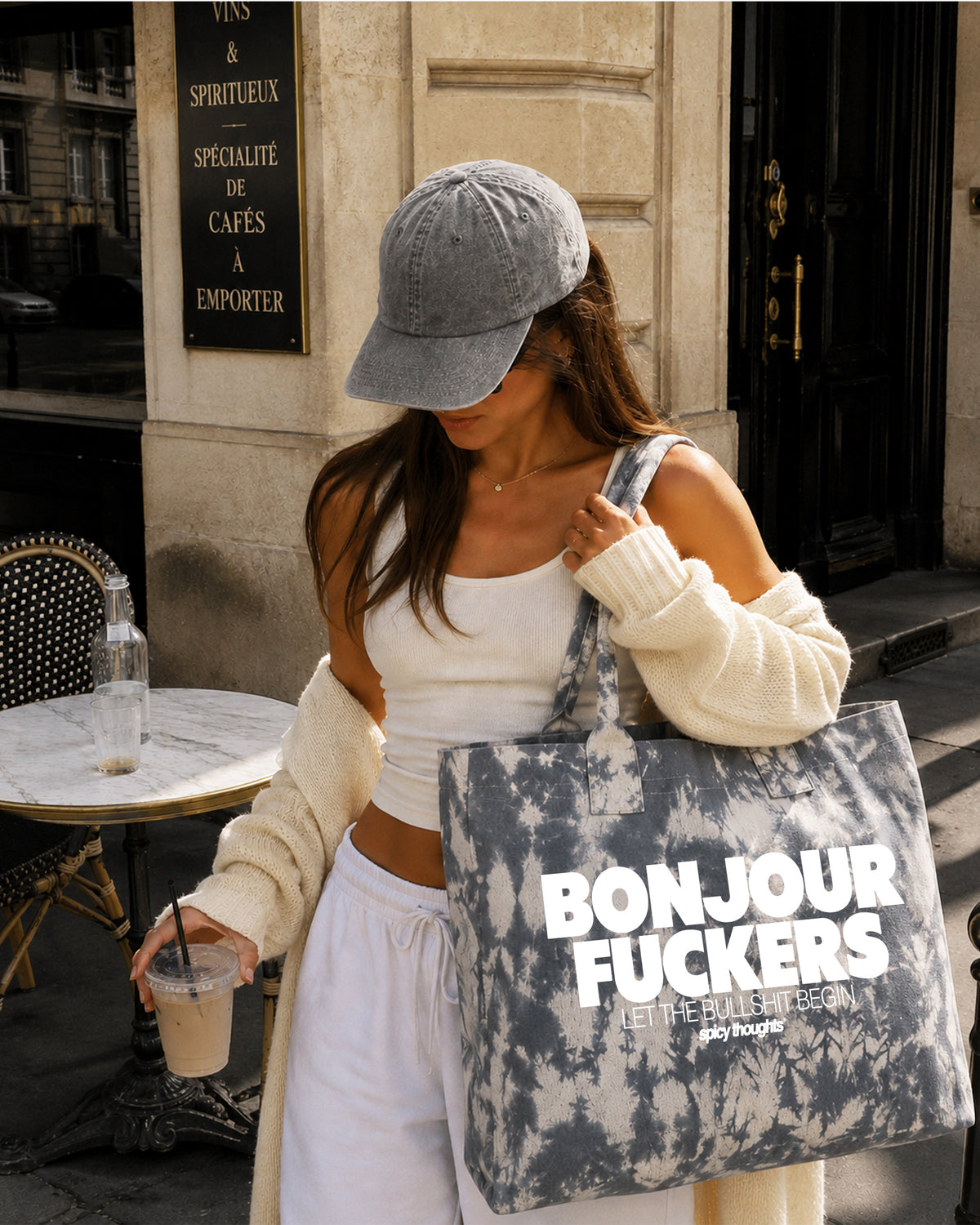 Tote Bag Tie-Dye - Bonjour Fuckers