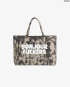 Tote Bag Tie-Dye - Bonjour Fuckers