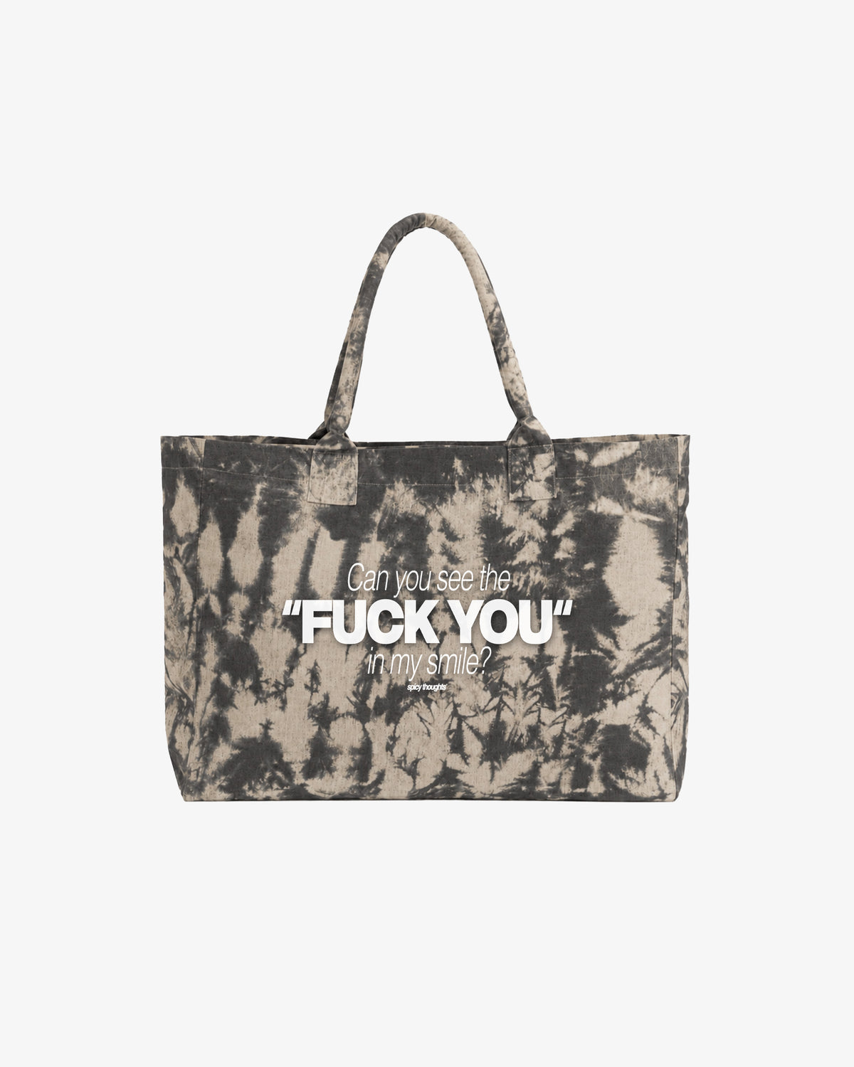 Tote Bag Tie-Dye - Can You See The Fuck You In My Smile