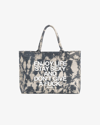 Tote Bag Tie-Dye - Enjoy Life, Stay Sexy and Don’t Give a Fuck