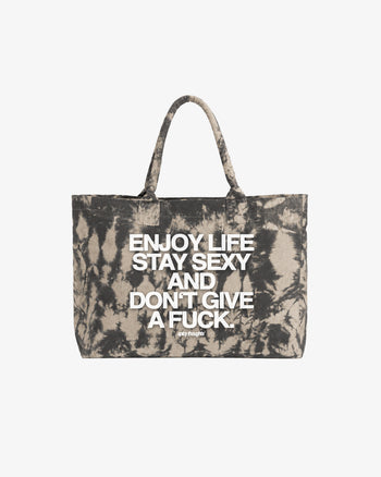 Tote Bag Tie-Dye - Enjoy Life, Stay Sexy and Don’t Give a Fuck