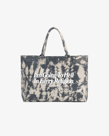 Tote Bag Tie-Dye - I’m Going To Hell In Every Religion