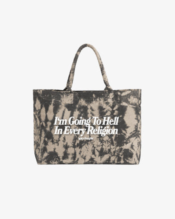 Tote Bag Tie-Dye - I’m Going To Hell In Every Religion