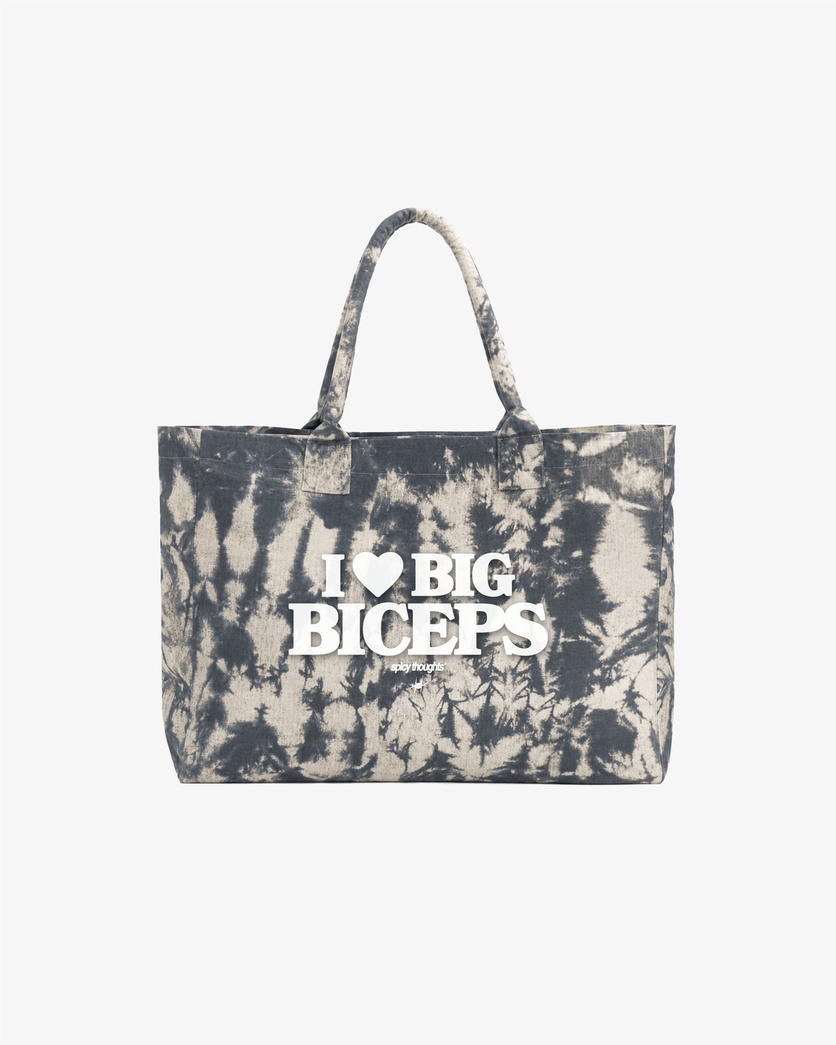Tote Bag Tie-Dye - I Love Big Biceps