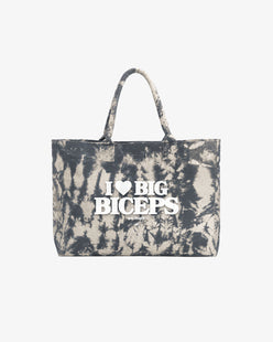Tote Bag Tie-Dye - I Love Big Biceps