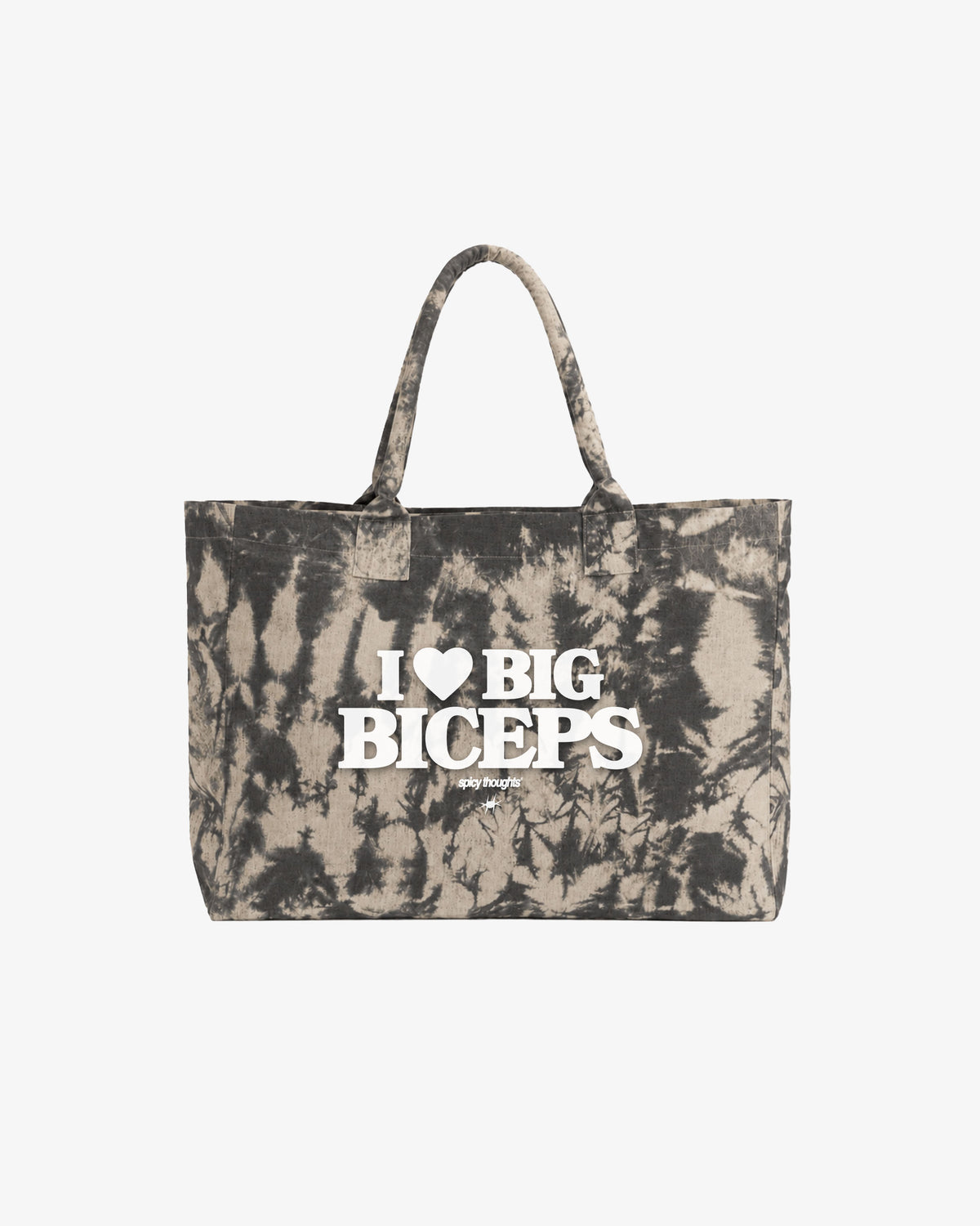 Tote Bag Tie-Dye - I Love Big Biceps