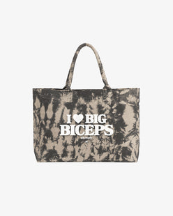 Tote Bag Tie-Dye - I Love Big Biceps