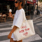 Tote Bag - I kiss better than I cook.